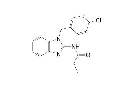 N-[1-(4-chlorobenzyl)-1H-benzimidazol-2-yl]propanamide