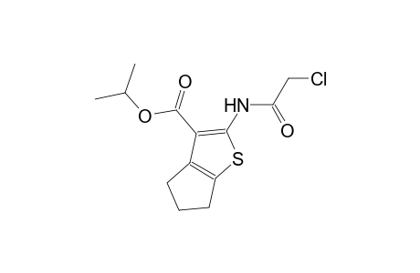 isopropyl 2-[(chloroacetyl)amino]-5,6-dihydro-4H-cyclopenta[b]thiophene-3-carboxylate