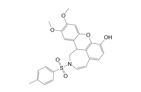 N-Tosyl-2,12b-dihydro-7-hydroxy-10,11-dimethoxy-1H-[1]benzopyrano[4,3,2-ef][3]benzazepine