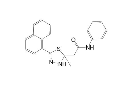 1,3,4-thiadiazole-2-acetamide, 2,3-dihydro-2-methyl-5-(1-naphthalenyl)-N-phenyl-