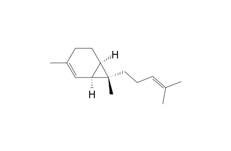 2-Norcarene, 3,7-dimethyl-7-(4-methyl-3-pentenyl)-, stereoisomer