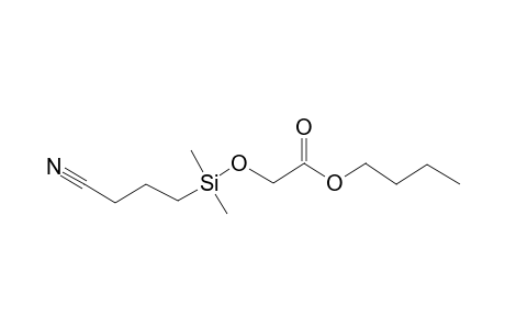 Butyl glycolate, (3-cyanopropyl)dimethylsilyl ether