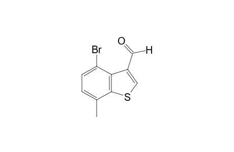 4-bromo-7-methylbenzo[b]thiophene-3-carboxaldehyde