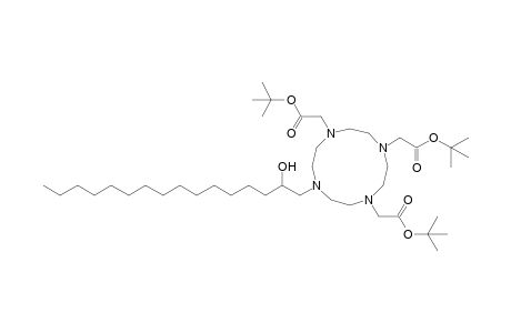 2-[4,7-bis(2-tert-butoxy-2-keto-ethyl)-10-(2-hydroxyhexadecyl)-1,4,7,10-tetrazacyclododec-1-yl]acetic acid tert-butyl ester