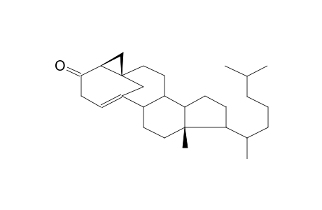 4BETA,5-CYCLOPROPANO-5(10A)-HOMO-19-NOR-5BETA-CHOLEST-1(10)-EN-3-ONE