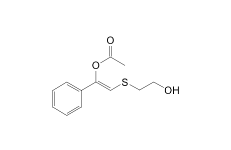 (Z)-2-((2-Hydroxyethyl)thio)-1-phenylvinyl acetate