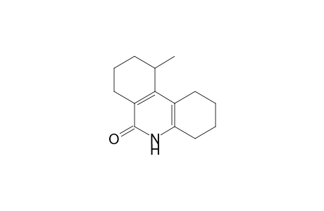 6(2H)-Phenanthridinone, 1,3,4,5,7,8,9,10-octahydro-10-methyl-