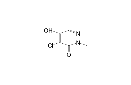 4-Chloro-5-hydroxy-2-methyl-2H-pyridazin-3-one