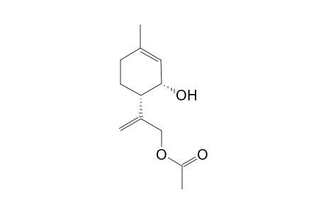 2-[(1S,2S)-2-hydroxy-4-methyl-cyclohex-3-en-1-yl]allyl acetate