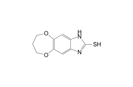 1H,6H-[1,4]dioxepino[2,3-f]benzimidazole-2-thiol, 7,8-dihydro-