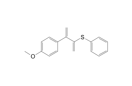 1-Methoxy-4-(1-methylene-2-phenylsulfanyl-allyl)benzene