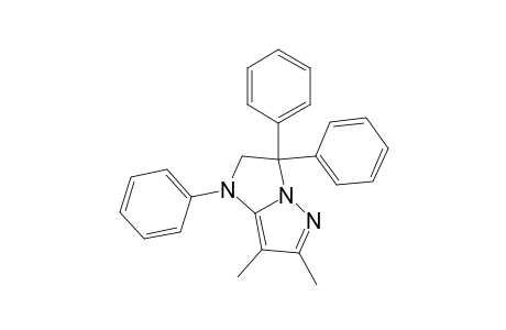 6,7-Dimethyl-1,3,3-triphenyl-2H-imidazo[1,2-b]pyrazole