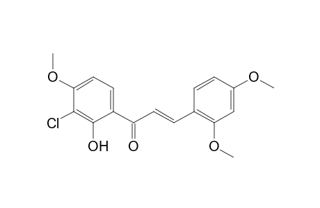 2'-Hydroxy-3'-chloro-4',6,4-trimethoxychalcone
