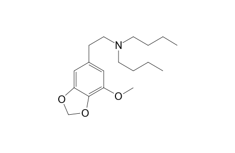 N,N-Dibutyl-3-methoxy-4,5-methylenedioxyphenethylamine