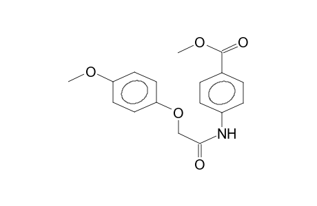 N-(4-methoxycarbonylphenyl)-2-(4-methoxyphenoxy)acetamide