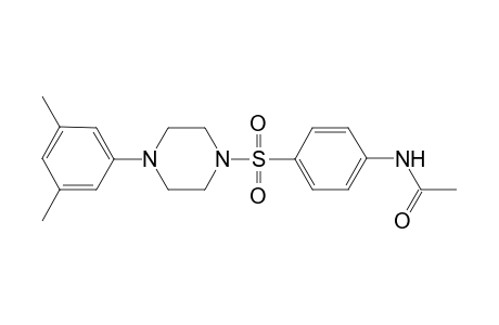 Acetamide, N-[4-[4-(3,5-dimethylphenyl)piperazine-1-sulfonyl]phenyl]-