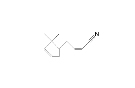 2-Butenenitrile, 4-(2,2,3-trimethyl-3-cyclopenten-1-yl)-