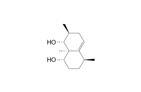 1,8-Naphthalenediol, 1,2,3,5,6,7,8,8a-octahydro-2,5,8a-trimethyl-, (1.alpha.,2.beta.,5.beta.,8.alpha.,8a.alpha.)-(.+-.)-