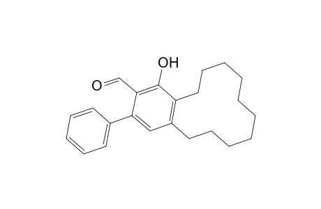 1-Hydroxy-3-phenyl-5,6,7,8,9,10,11,12,13,14-decahydrobenzo[12]annulene-2-carbaldehyde