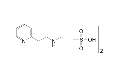 2-[2-(methylamino)ethyl]pyridine, methanesulfonate (1:2)