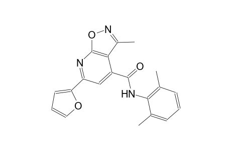 isoxazolo[5,4-b]pyridine-4-carboxamide, N-(2,6-dimethylphenyl)-6-(2-furanyl)-3-methyl-