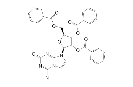 4-AMINO-8-(2',3',5'-TRI-O-BENZOYL-BETA-D-RIBOFURANOSYL)-IMIDAZO-[1,2-A]-1,3,5-TRIAZIN-2(8H)-ONE