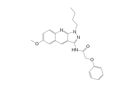 N-(1-butyl-6-methoxy-1H-pyrazolo[3,4-b]quinolin-3-yl)-2-phenoxyacetamide