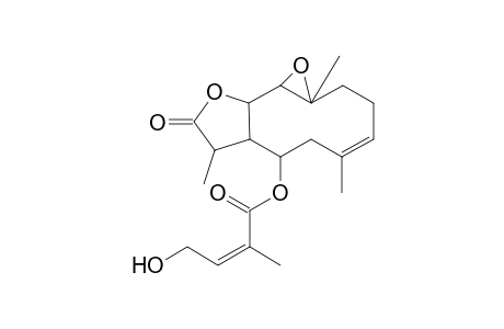 [1aR-[1aR*,4E,7R*(E),7aR*,8S*,10aS*,10bR*]]-1a,2,3,6,7,7a,8,10a,10b-decahydro-1a,5,8-trimethyl-9-oxooxireno[9,10]cyclodeca[1,2-b]furan-7-yl ester of 4-hydroxy-2-methyl-2-butenoic acid
