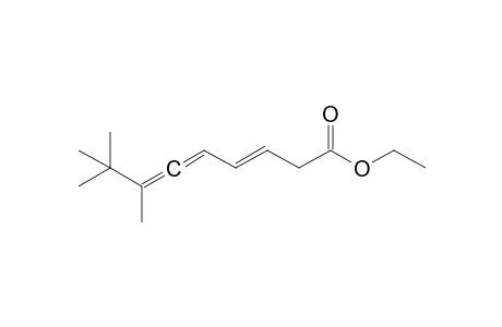 Ethyl 7,8,8-trimethyl-3,5,6-nonatrienoate