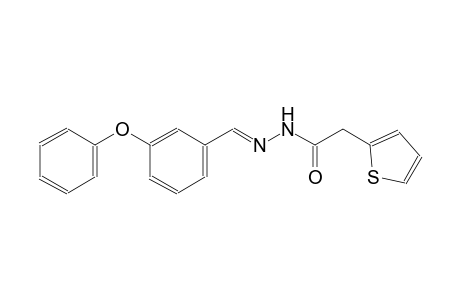 2-thiopheneacetic acid, 2-[(E)-(3-phenoxyphenyl)methylidene]hydrazide