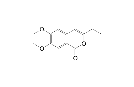 3-Ethyl-6,7-dimethoxyisocoumarin