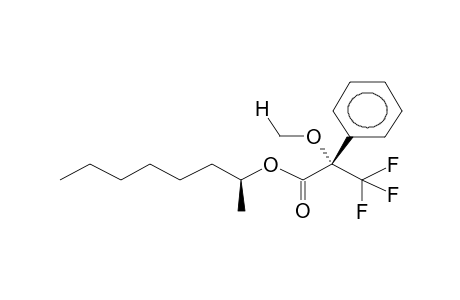 (R)-(+)-2-METHOXY-2-PHENYL-3,3,3-TRIFLUOROPROPIONIC ACID, (R)-2-OCTANOL ESTER