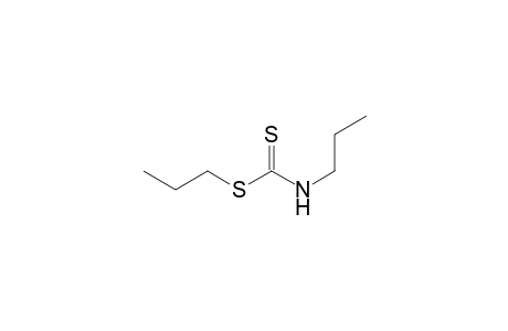 Carbamodithioic acid, propyl-, propyl ester