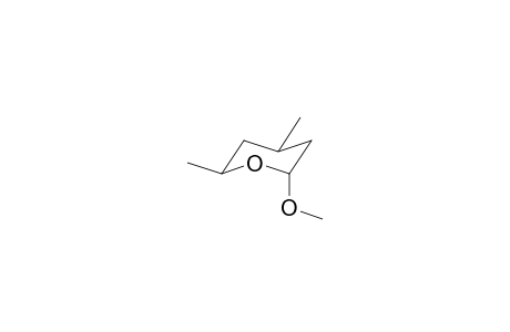 2H-PYRAN, TETRAHYDRO-2-METHOXY-4,6-DIMETHYL-