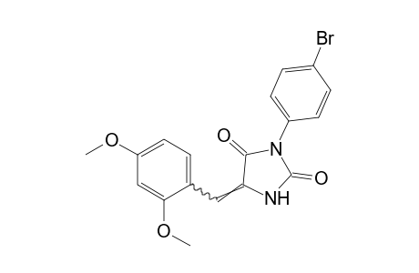 3-(p-bromophenyl)-5-(2,4-dimethoxybenzylidene)hydantoin