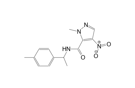 1-methyl-N-[1-(4-methylphenyl)ethyl]-4-nitro-1H-pyrazole-5-carboxamide