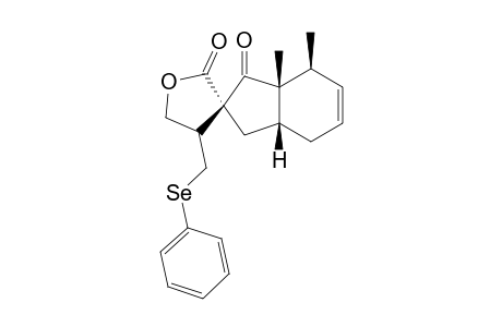2,3-Dehydro-11,13-dihydro-6-oxo-13-(phenylseleno)-7-epibakkenolide-A