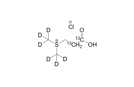 3-([D6]dimethylsulfonio)-1,2-(13)C2-propionate