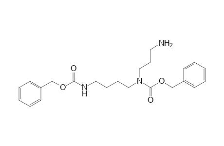 N-(Benzyloxycarbonyl)-N'-(benzyloxycarbonyl)-N'-(3-aminopropyl)-1,4-diaminobutane