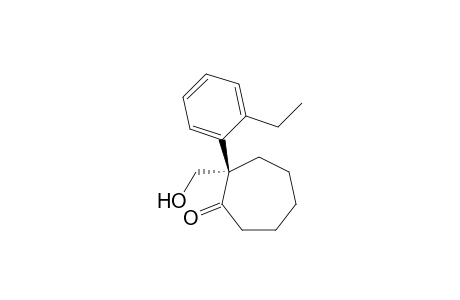 (S,S*)-2-(2-Ethylphenyl)hydroxymethyl-1-cycloheptanone