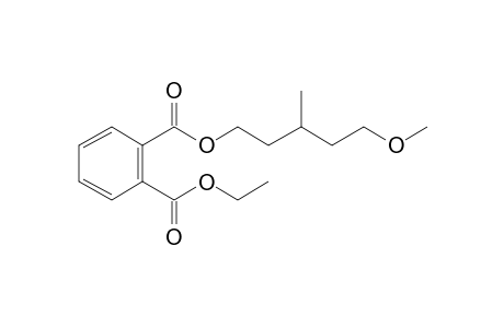 Phthalic acid, ethyl 5-methoxy-3-methylpentyl ester