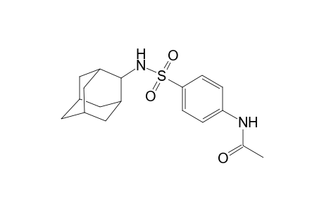 Acetamide, N-[4-(adamantan-2-ylsulfamoyl)phenyl]-