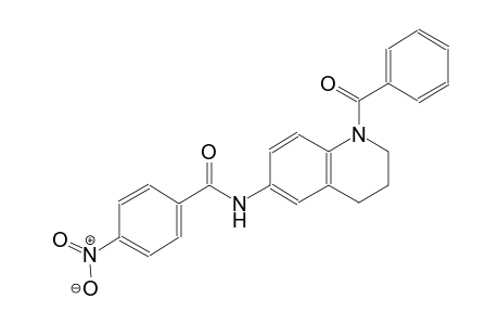 N-(1-benzoyl-1,2,3,4-tetrahydro-6-quinolinyl)-4-nitrobenzamide