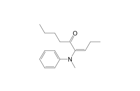 3-Nonen-5-one, 4-(methylphenylamino)-