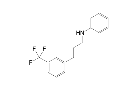 N-{3-[3-(Trifluoromethyl)phenyl]propyl}aniline