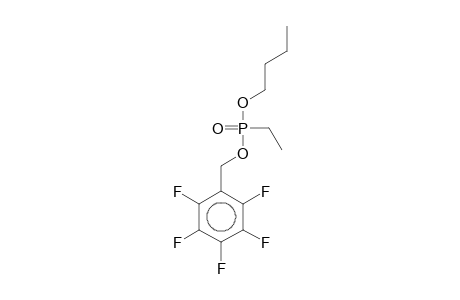 Butyl pentafluorobenzyl ethylphosphonate
