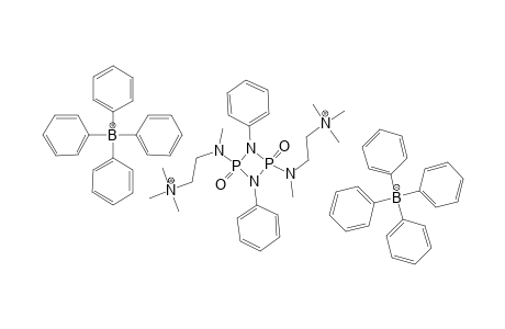 2,4-BIS-[METHYL-[2-(TRIMETHYLAMMONIO)-ETHYL]-AMINO]-1,3-DIPHENYL-1,3,2,4-DIAZADIPHOSPHETIDIN-2,4-DIOXIDE