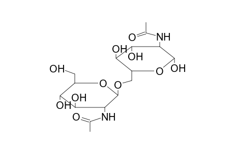 2-ACETAMIDO-6-O-(2-ACETAMIDO-2-DEOXY-BETA-D-GLUCOPYRANOSYL)-2-DEOXY-BETA-D-GLUCOPYRANOSE