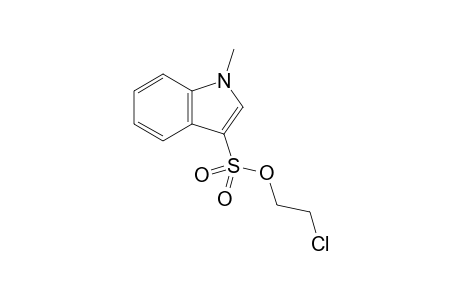 2-Chloroethyl 1-methyl-1H-indole-3-sulfonate