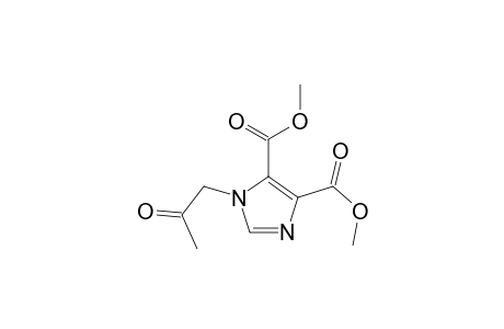 1H-Imidazole-4,5-dicarboxylic acid, 1-(2-oxopropyl)-, dimethyl ester